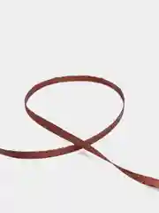 Тёмно-коричневый лента атласная, 3 мм