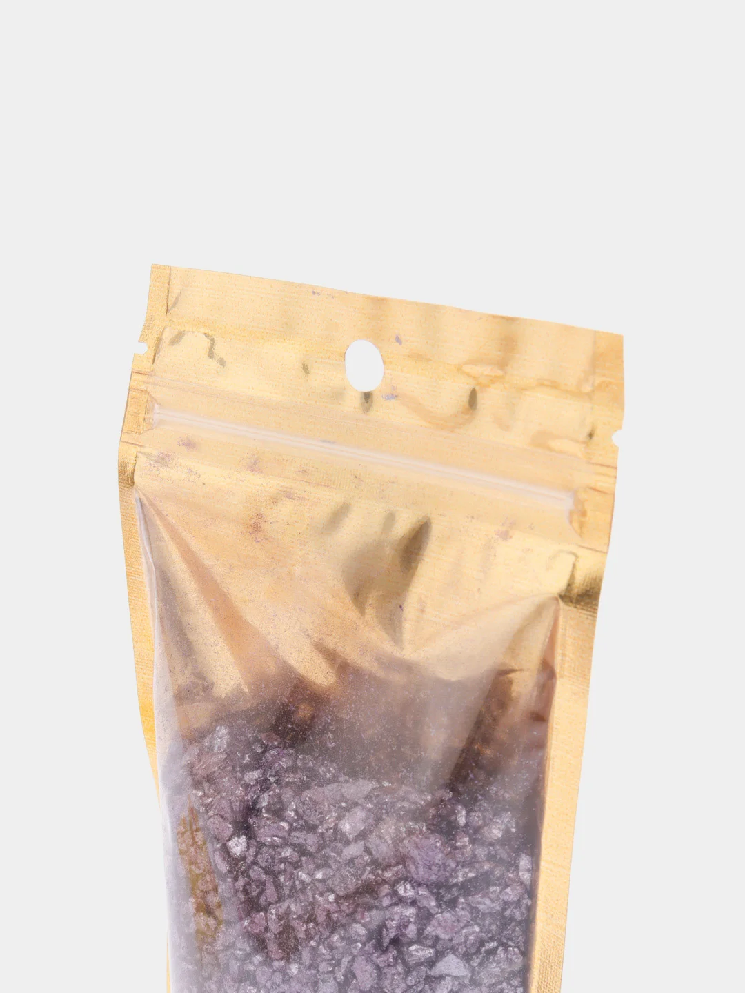Фиолетовый соль для ванны с шиммером, 200 г