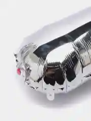Воздушный шар "Цифра" 102-106 см хром серебро фольгированный