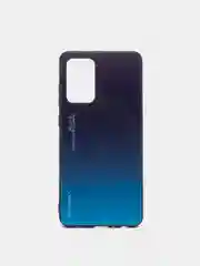 Голубой чехол градиентный на Samsung Galaxy A51/A71/A52/A72/A12/A13/A33/A53/A73/A50/S8/A22/S20/FE/S21