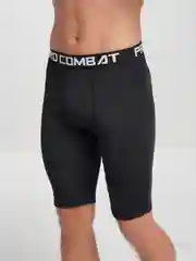 Черный спортивные мужские шорты тайтсы Pro Combat, компрессионные
