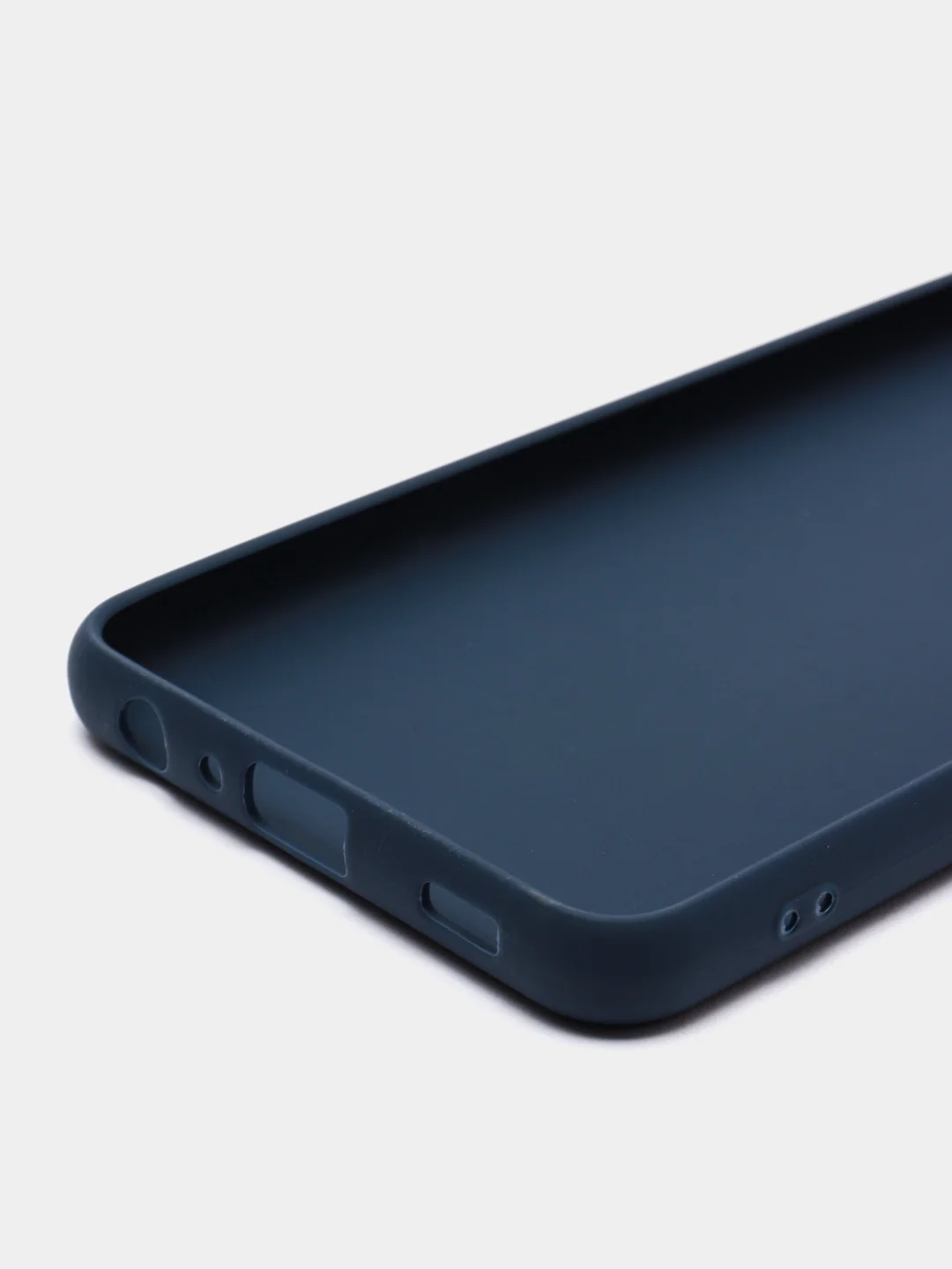 Синий чехол силиконовый для Samsung Galaxy A32 4g