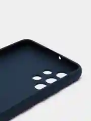 Синий чехол силиконовый для Samsung Galaxy A32 4g