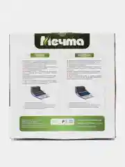 Казан для плова 4л Мечта, инновационное покрытие Granit black, толстостенный, с крышкой,