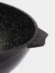 Казан для плова 4л Мечта, инновационное покрытие Granit black, толстостенный, с крышкой,