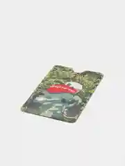 Серый чехол для банковских карт