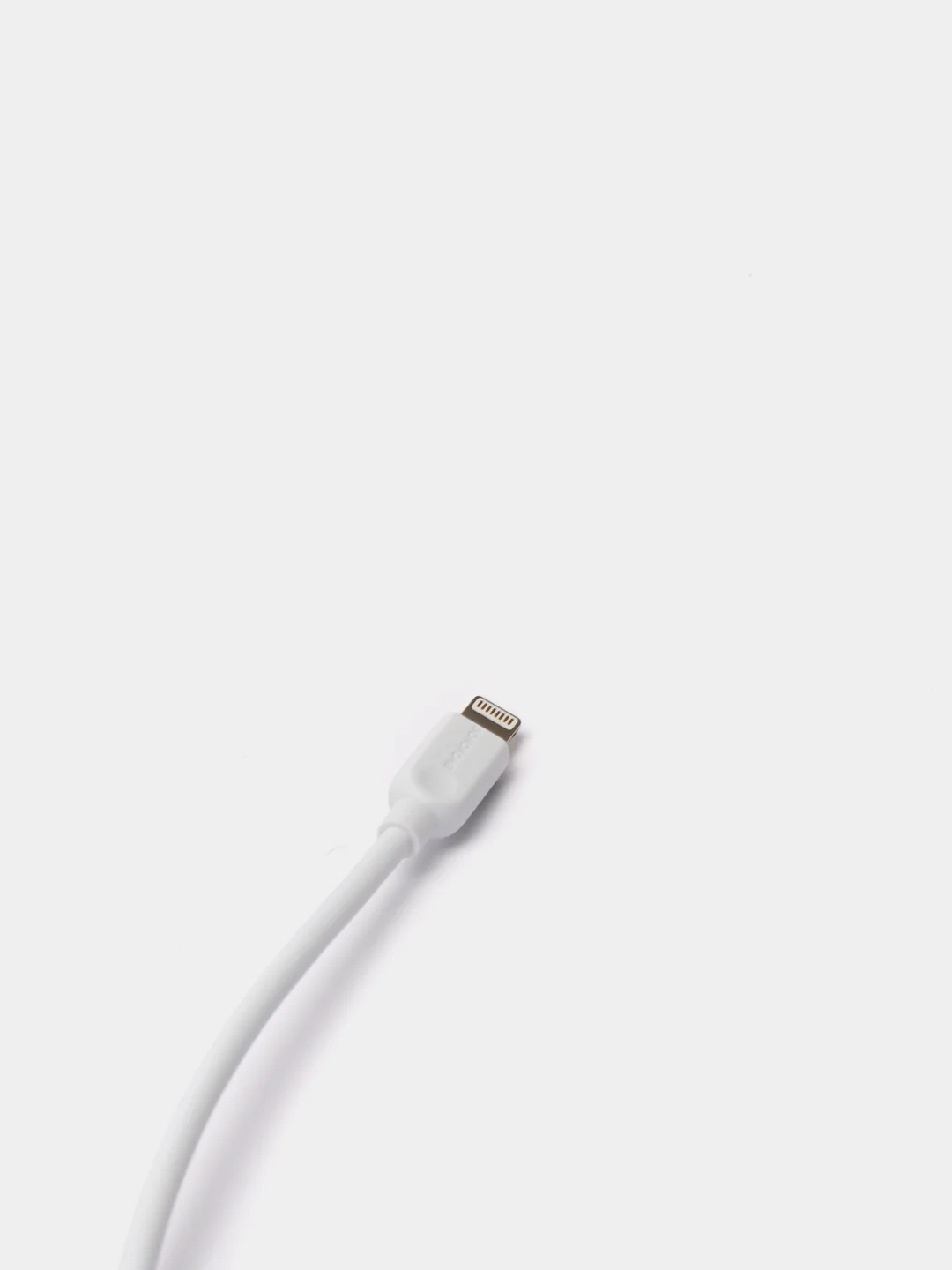 Белый кабель зарядный Borofone BX14 Type-C / Lightning для Android и Apple iPhone