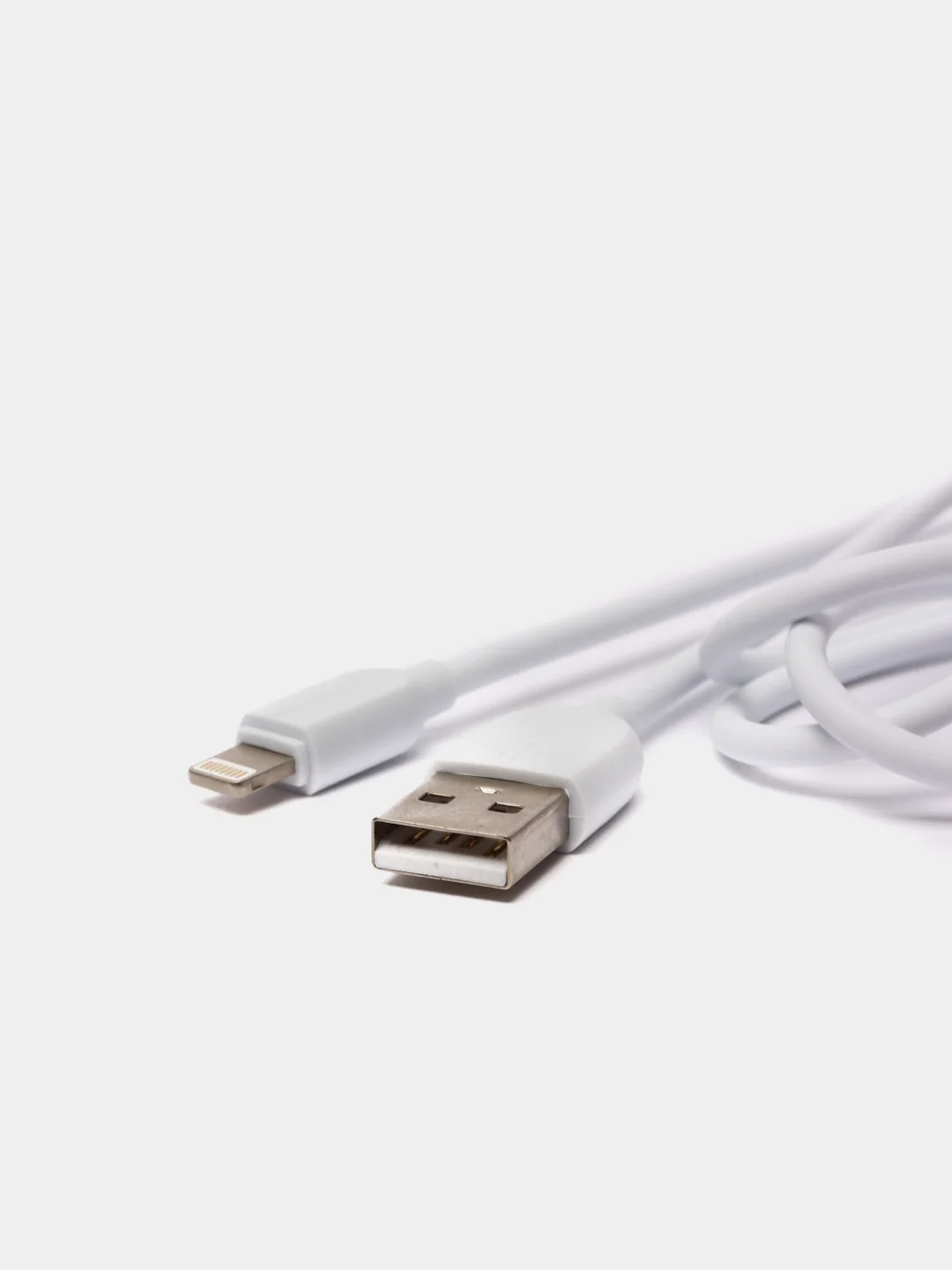 Белый кабель зарядный Borofone BX14 Type-C / Lightning для Android и Apple iPhone