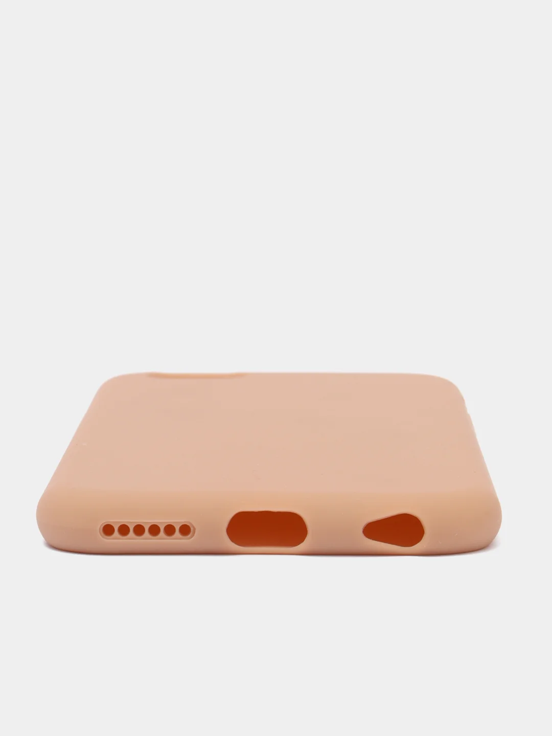 Бежевый яркий силиконовый чехол для iPhone, 14 цветов