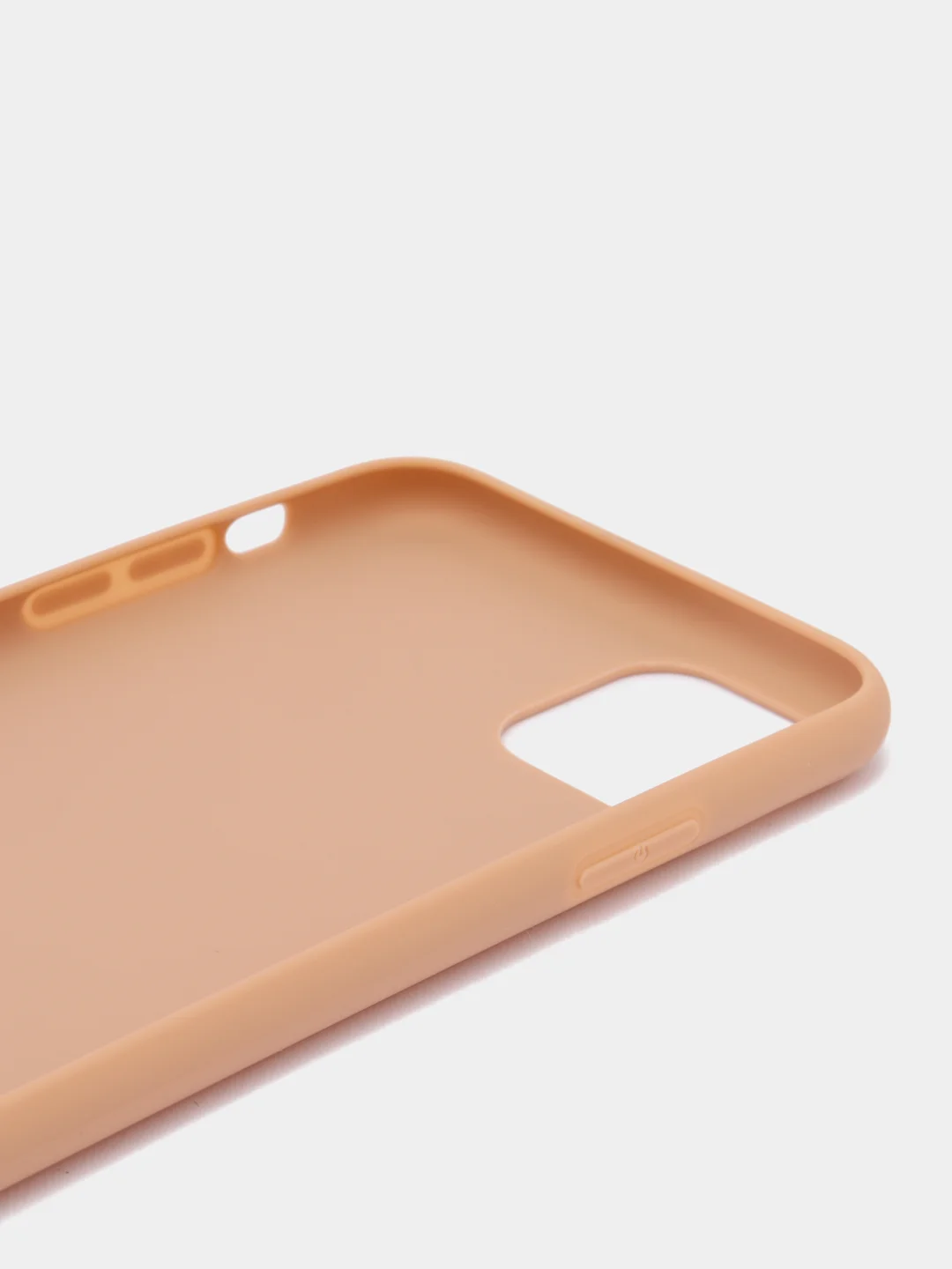 Бежевый яркий силиконовый чехол для iPhone, 14 цветов