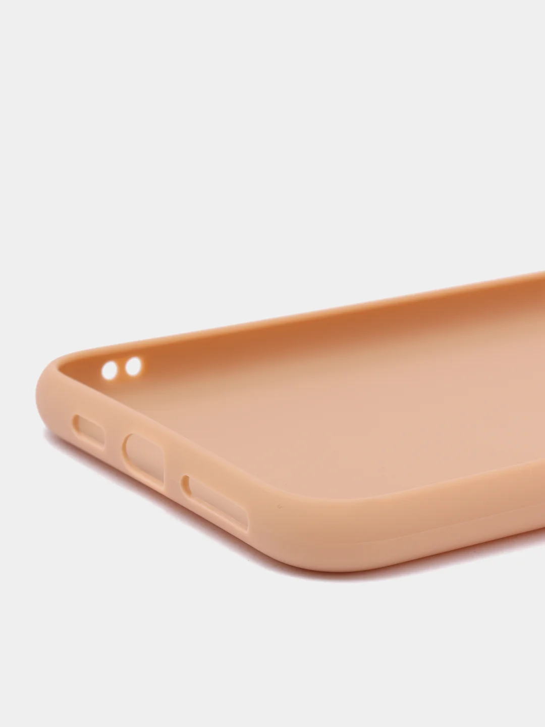 Бежевый яркий силиконовый чехол для iPhone, 14 цветов