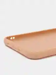 Бежевый яркий силиконовый чехол для iPhone, 14 цветов