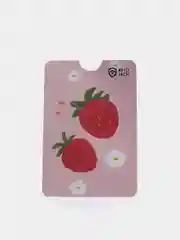 Вишнёвый чехол для банковских карт