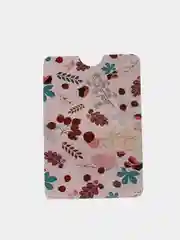 Бордовый чехол для банковских карт