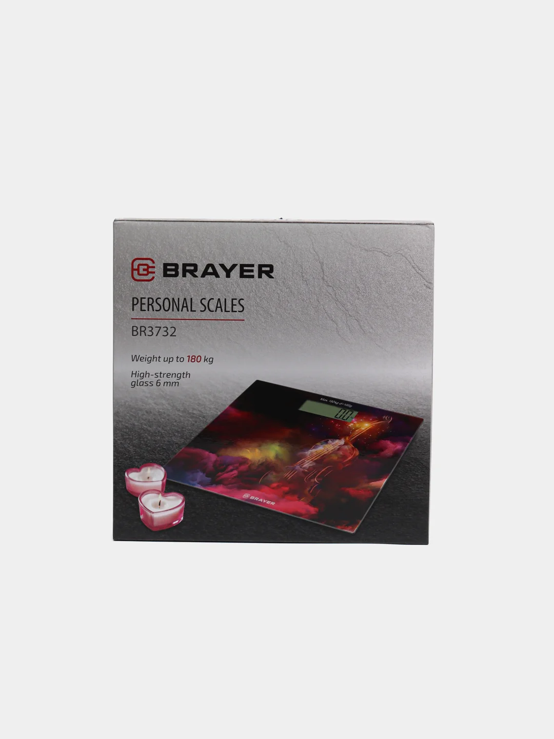 Напольные весы BRAYER BR3732, вес до 180 кг