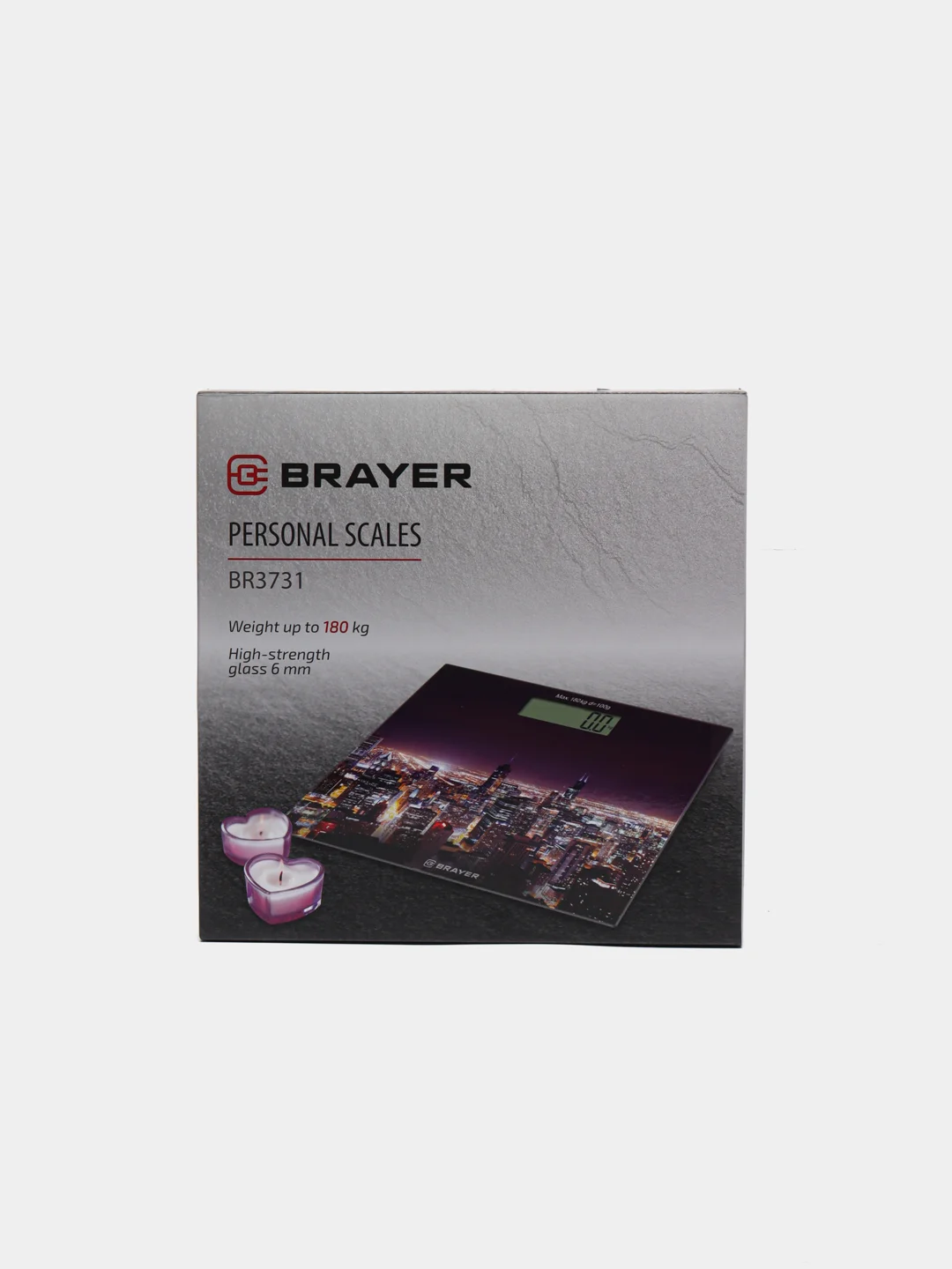 Напольные весы BRAYER BR3731, вес до 180 кг