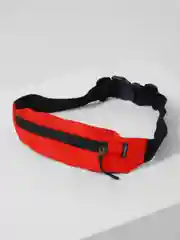 Красный сумка на пояс, для бега, поясная, через плечо, мужская, женская