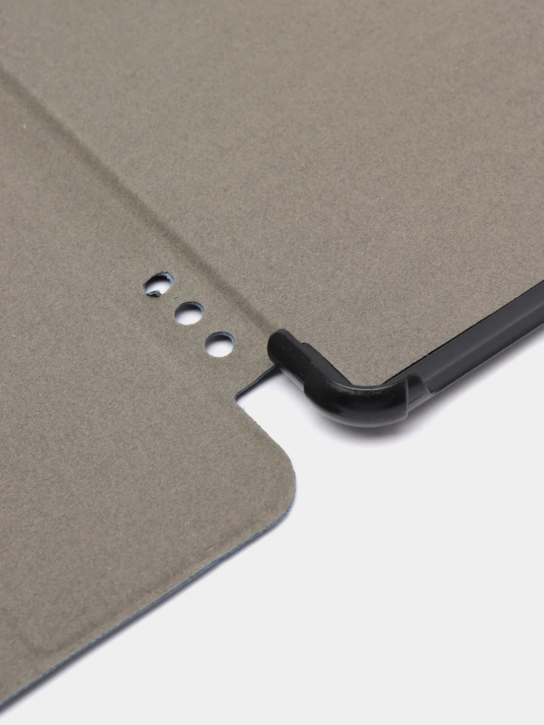 Синий меланж чехол-книжка для планшета Huawei MediaPad M5 Lite 10.1 из экокожи КАРТОФАН, подставка