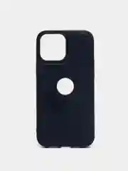 Темно-синий чехол для iPhone 14 / 11 / 12 / 13 Pro Max Plus кожаный на айфон про макс