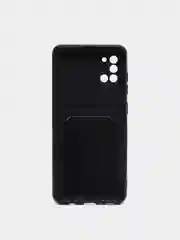 Черный wallet Чехол карман для карт Samsung A50 A30S, A31, A51 A71 A02 M02, A32, A52, A72, S20 FE