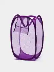 Фиолетовый корзина для белья и игрушек складная, Размер: 36х36х58см
