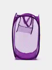 Фиолетовый корзина для белья и игрушек складная, Размер: 36х36х58см