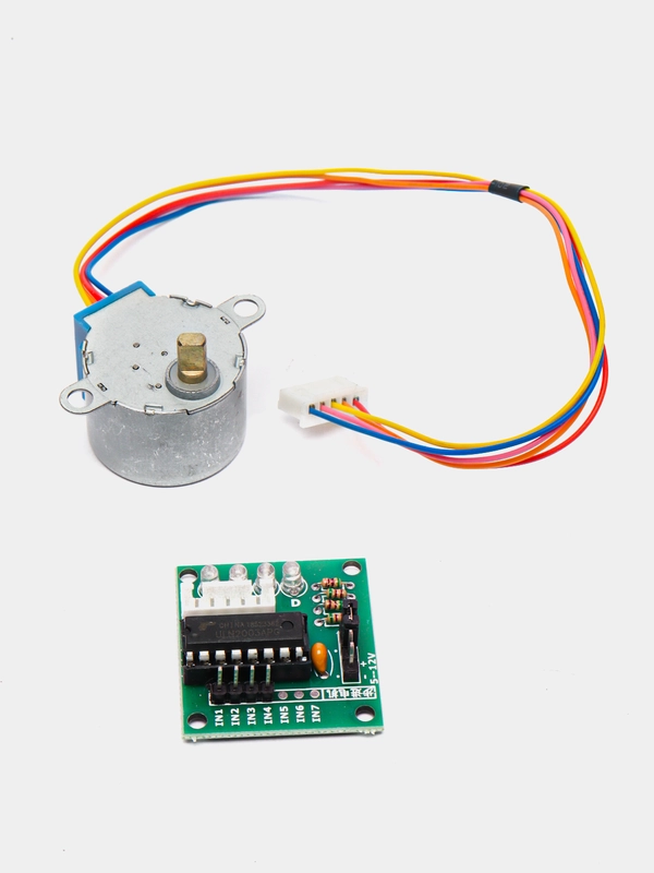 Шаговый мотор для Arduino 28BYJ-48, драйвер на микросхеме ULN2003