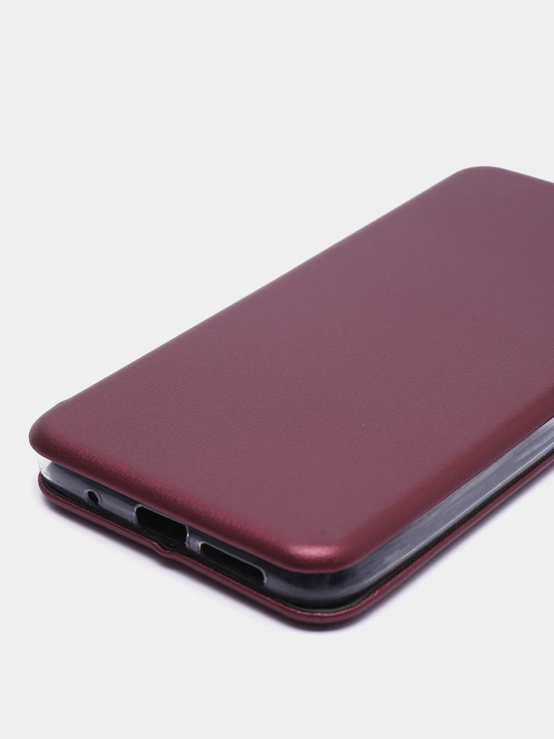 Багровый чехол книжка Xiaomi POCO F3, POCO M3, POCO X3 NFC, POCO X3 PRO с функцией подставки