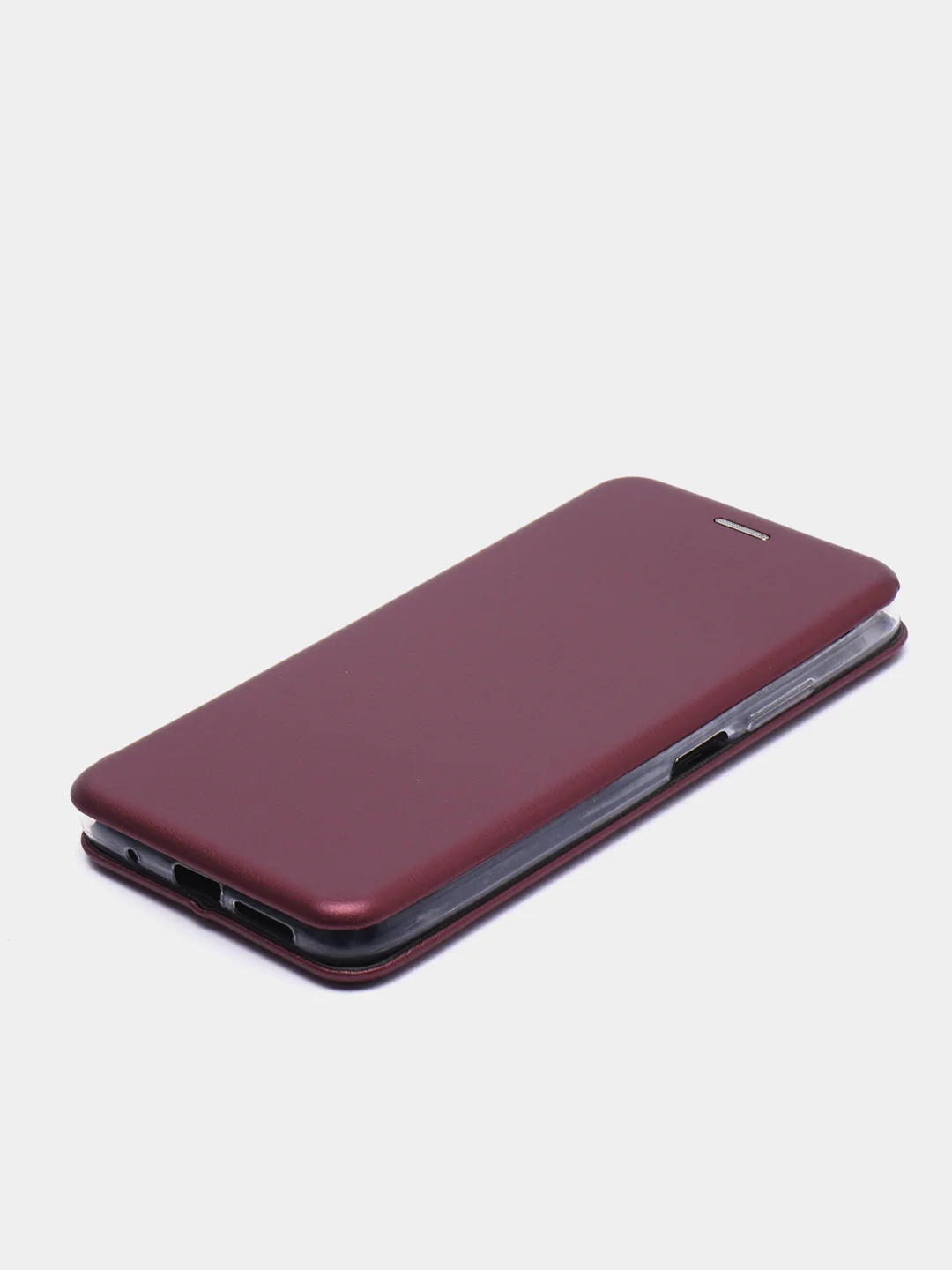 Багровый чехол книжка Xiaomi POCO F3, POCO M3, POCO X3 NFC, POCO X3 PRO с функцией подставки
