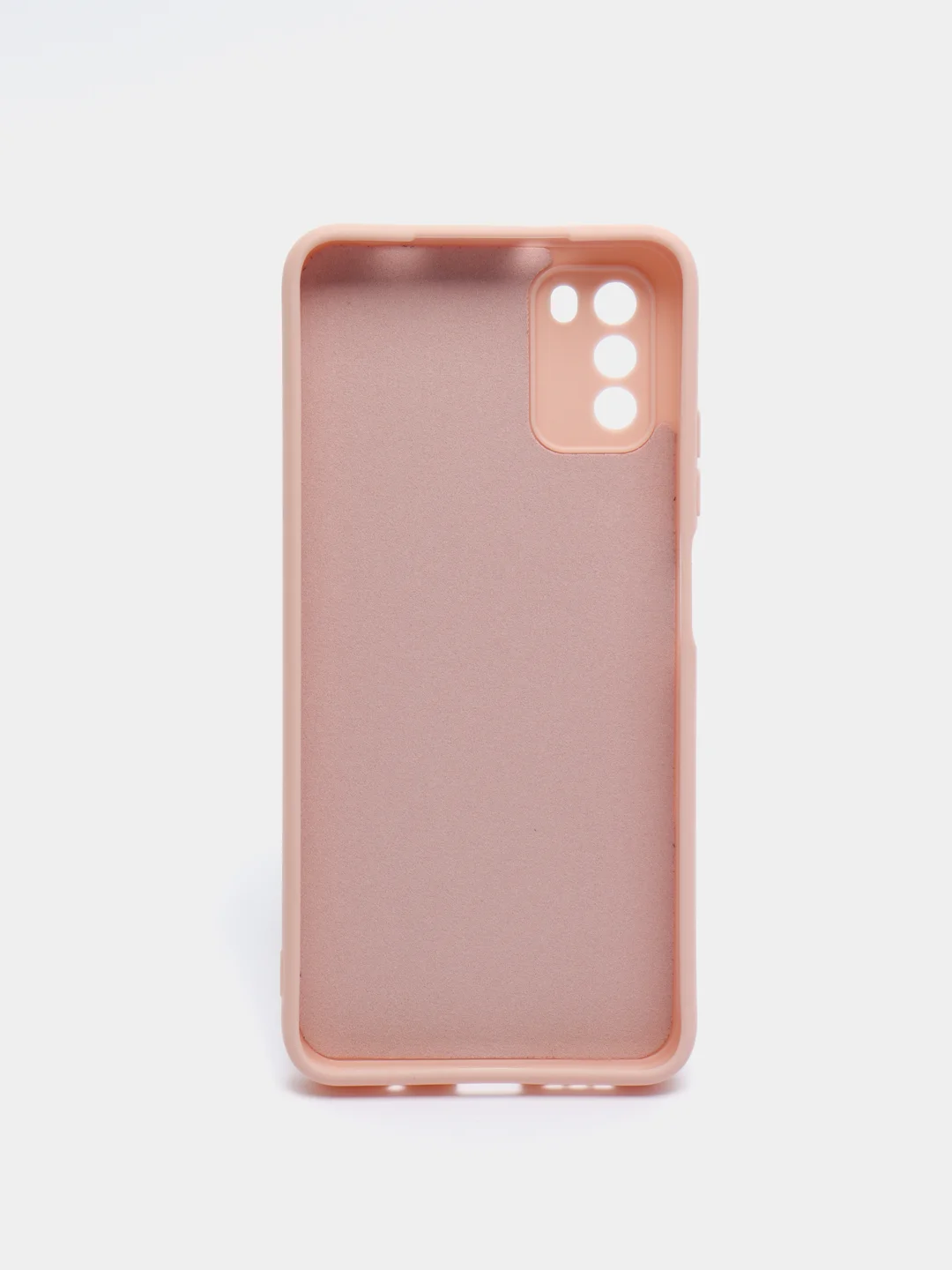 Пудровый чехол для Xiaomi Redmi 9A/9/9C/9T/NOTE 10 PRO/NOTE 9 силиконовый (Борта чехла прямые NEW)