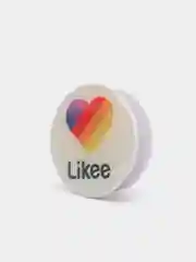 Угольный попсокет-держатель для смартфона Like