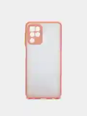 Розовый матовый чехол для Samsung A22S, A03S, A12, A22, A32, A52, A72, M12, M32