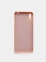Пудровый чехол для Xiaomi Redmi 9A/9/9C/9T/NOTE 10 PRO/NOTE 9  силиконовый (Борта чехла прямые NEW)
