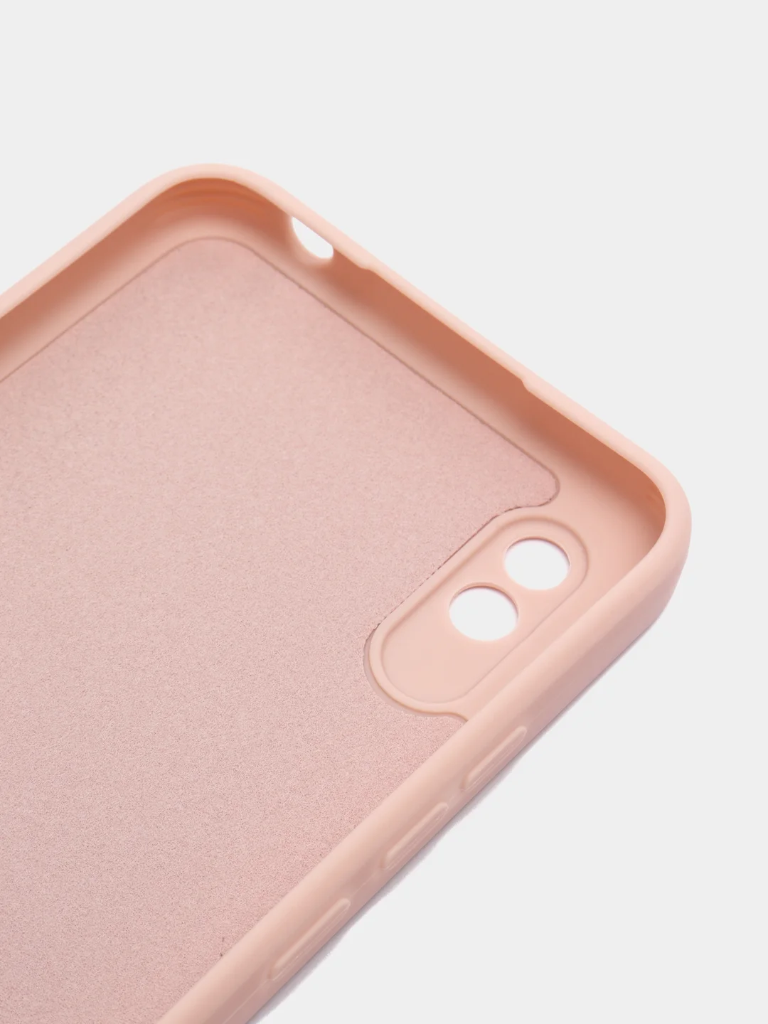 Пудровый чехол для Xiaomi Redmi 9A/9/9C/9T/NOTE 10 PRO/NOTE 9 силиконовый (Борта чехла прямые NEW)
