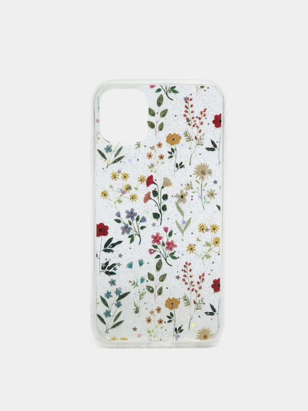 Вишнёвый чехол "Цветочки" для Samsung A12, A22, A51, A52, A72, iPhone 11, iPhone 13