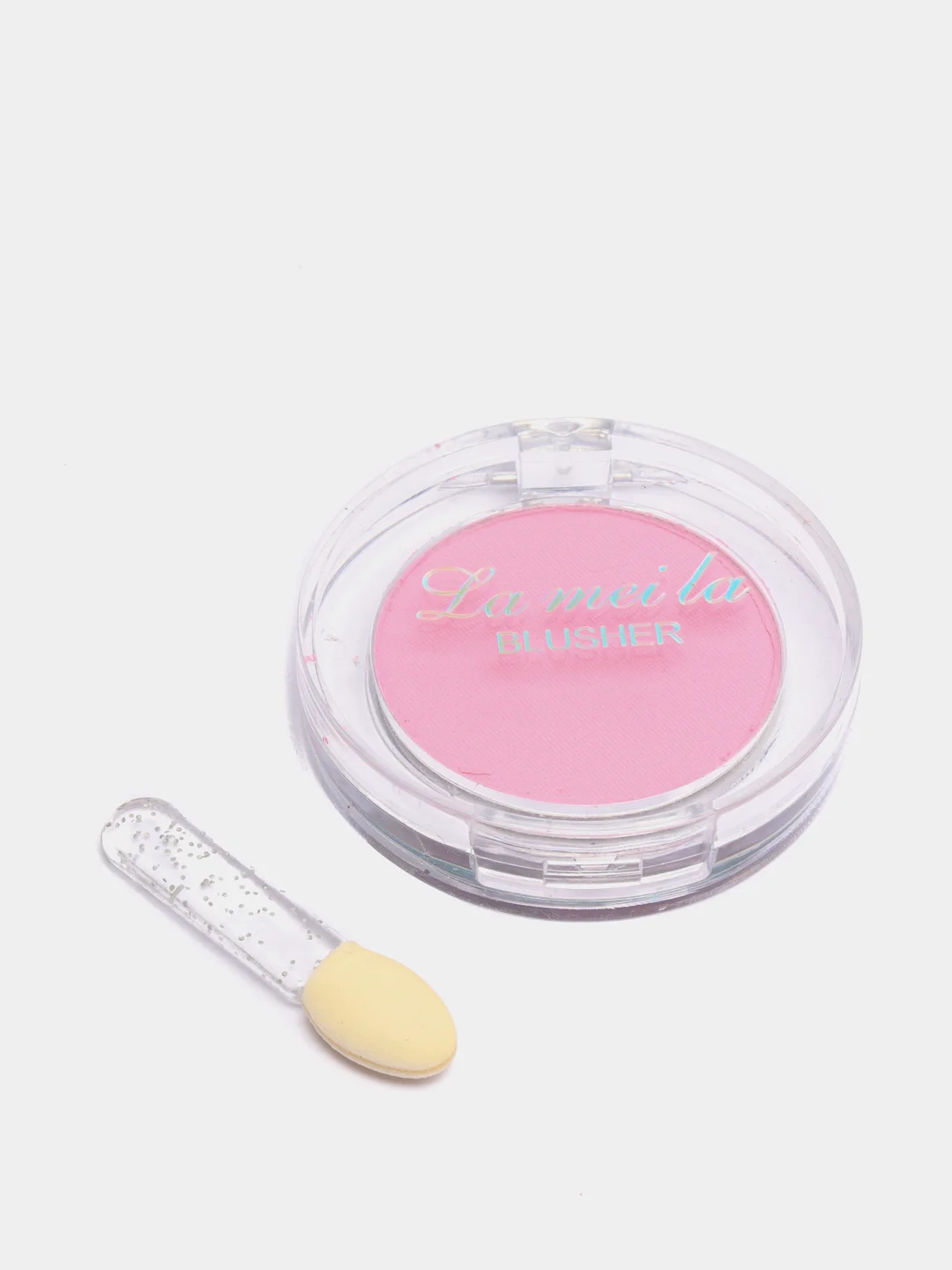 Розовый румяна для лица Lamelia
