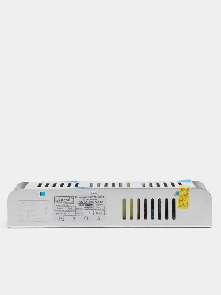 Светодиодный драйвер (блок питания) General 12V IP20 компактный