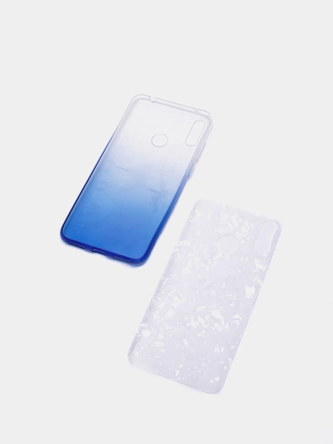 Синий чехол силиконовый для телефона Honor 10, PSmart 2019, Honor 10 Lite, Y7Pro 2019, Y7 2019, Y6Pro