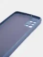 Небесно-голубой чехол для Samsung A02S, A21S, A12, A50, A01core, A10, A52, M31S, A11/M11, A41, A32 бархат