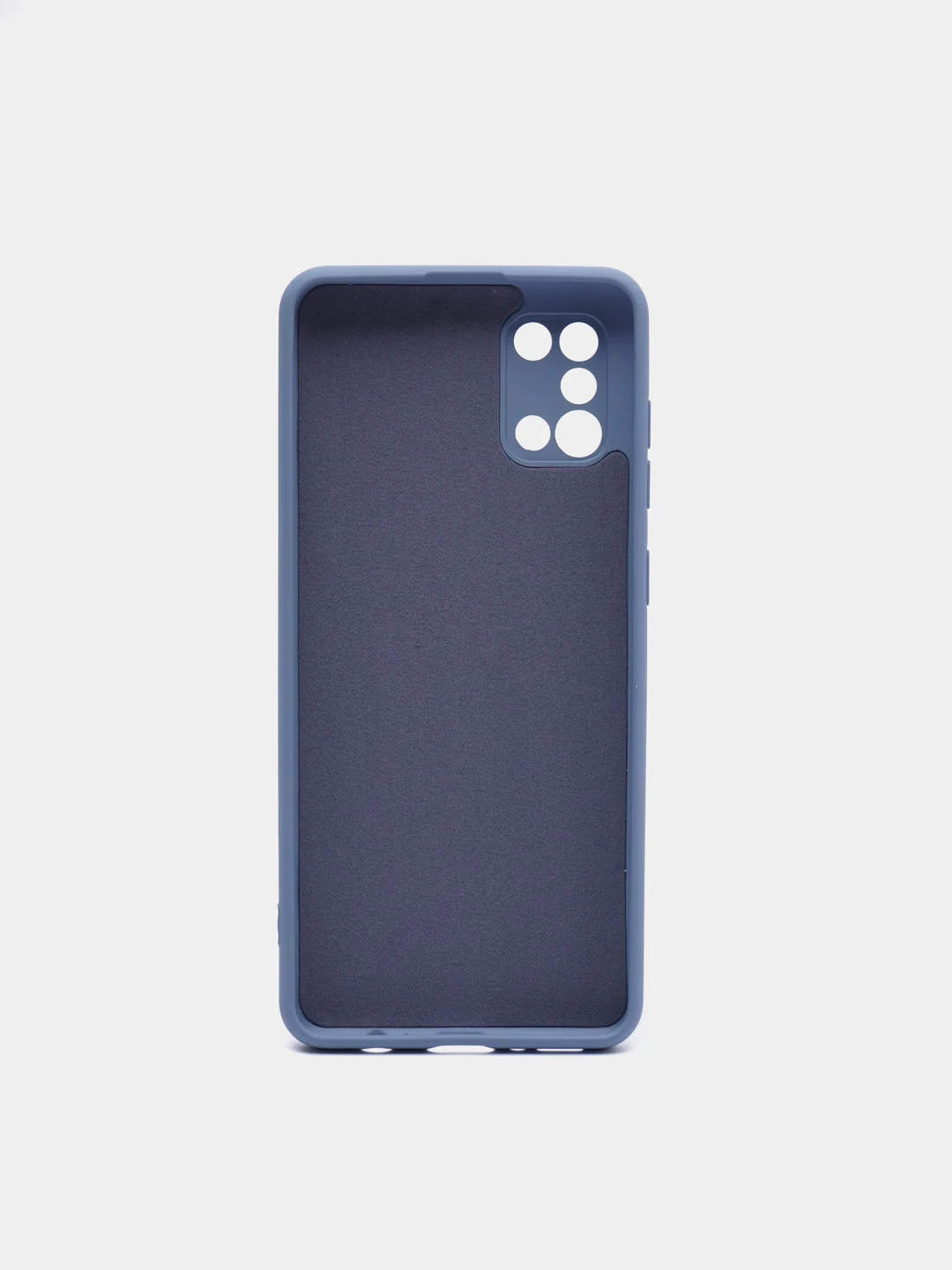 Небесно-голубой чехол для Samsung A02S, A21S, A12, A50, A01core, A10, A52, M31S, A11/M11, A41, A32 бархат