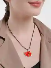 Кулон Акацуки из аниме "Наруто"