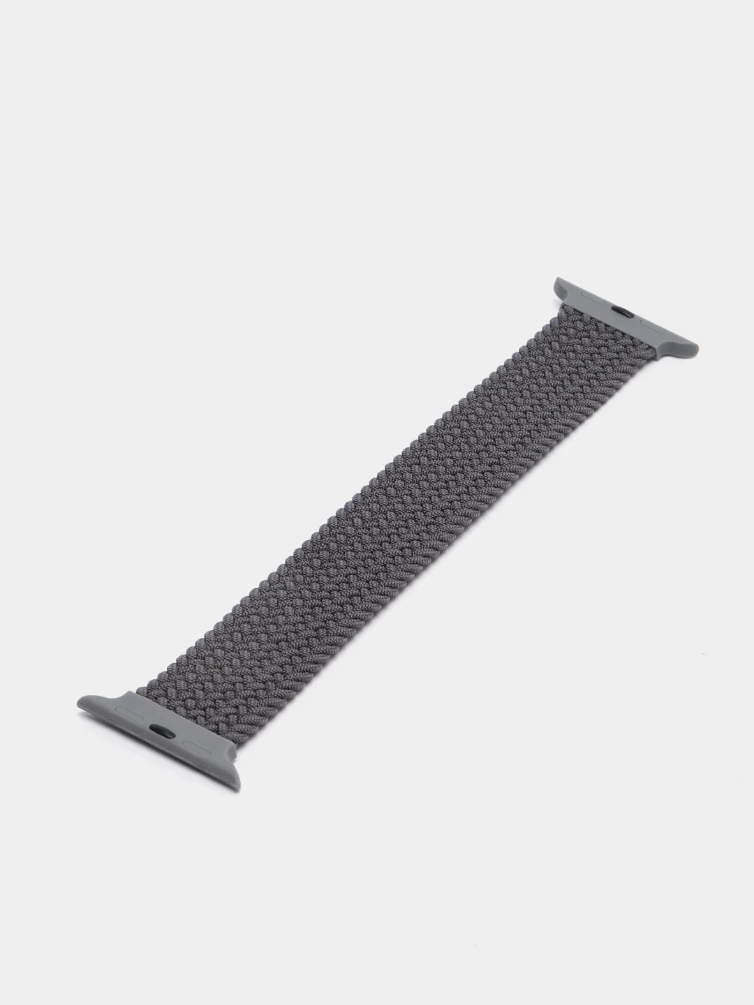 Серый плетеный нейлоновый ремешок Apple Watch 38, 40, 41, 42, 44, 45, 49 мм