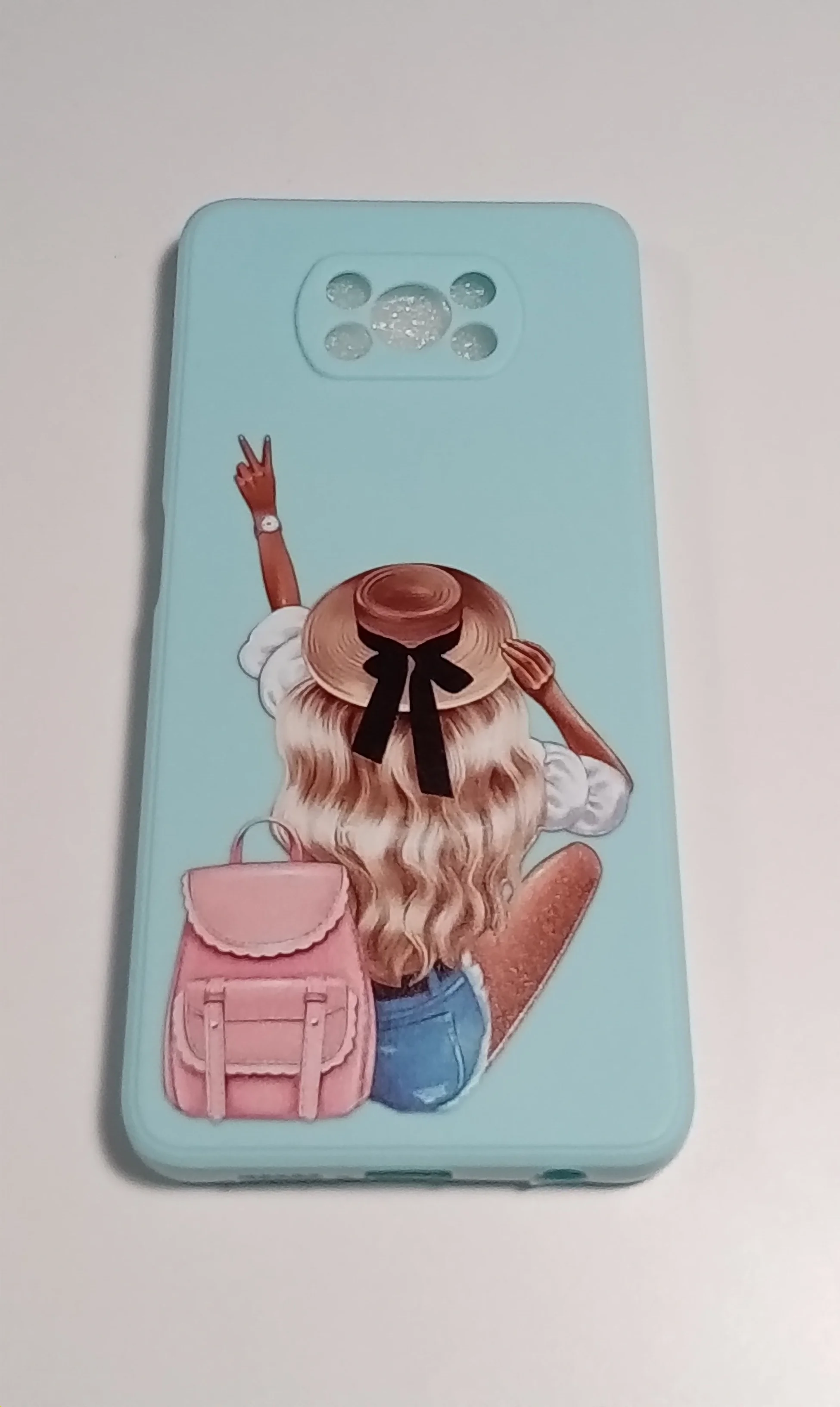 Алый чехол XIAOMI Poco X3 / X3 PRO