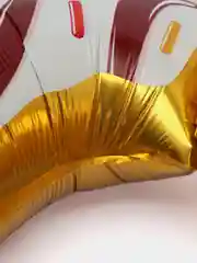 Воздушный шар из фольги "Цифры-пончики"