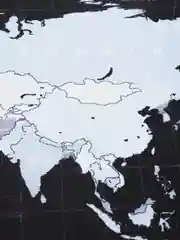 Коврик для мыши "Карта мира", 300 х 700 х 2 мм