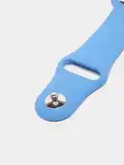 Голубой силиконовый ремешок для Apple Watch   38/40 42/44