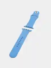Голубой силиконовый ремешок для Apple Watch   38/40 42/44