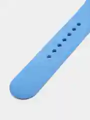 Голубой силиконовый ремешок для Apple Watch   38/40 42/44