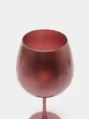Медный бокал для вина стеклянный, цветной