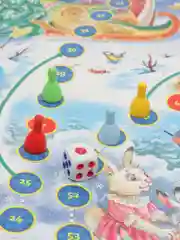 Голубой настольная игра ходилка "Дед Мороз" в коробке